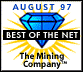 The Mining Company's Best of the Net, August 1997